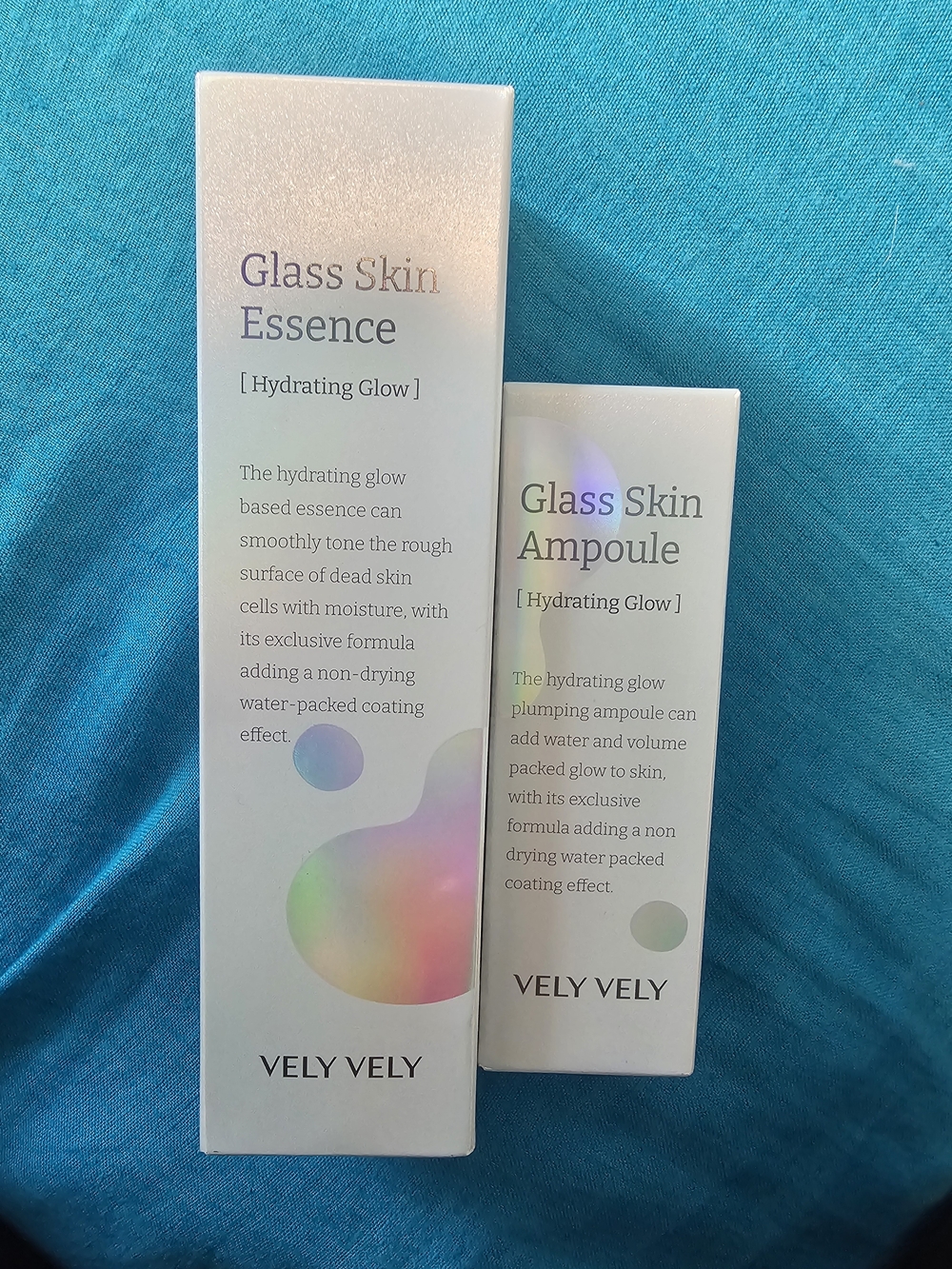 Vely Vely Glass Skin Essence And Ampoule, NIB